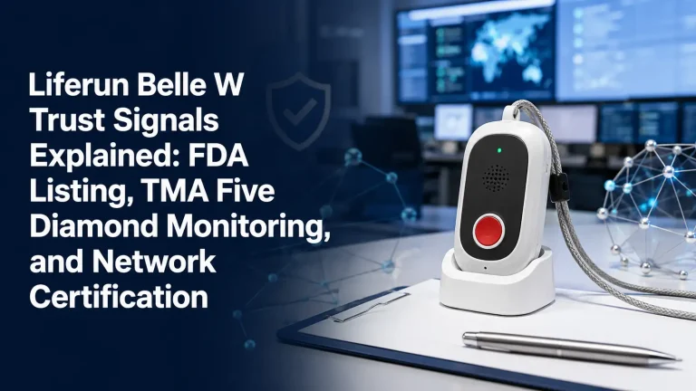 Liferun Belle W Trust Signals Explained: FDA Listing, TMA Five Diamond Monitoring, and Network Certification