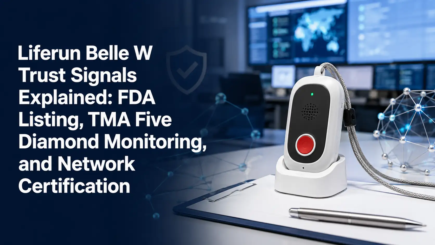 Liferun Belle W Trust Signals Explained: FDA Listing, TMA Five Diamond Monitoring, and Network Certification